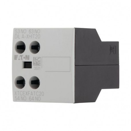 Eaton-moeller DILA-XHIT20 Y7-101042 EATON ELECTRIC Auxiliary contact module, raised, 2N/O, surface mounting, screw ..