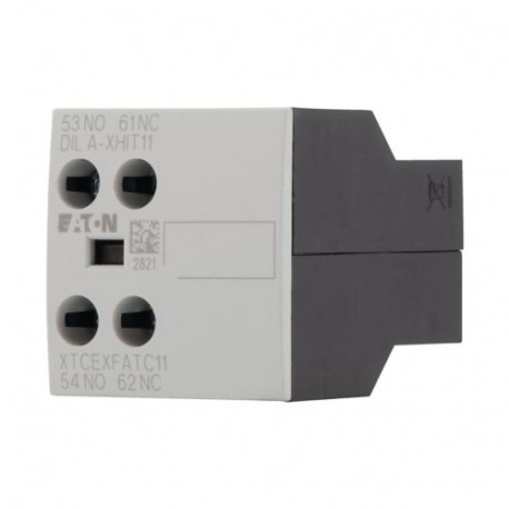 EATON - MOELLER DILA-XHIT11 DILA-XHIT11 101043 Y7-101043 EATON ELECTRIC Auxiliary contact module, raised, 1N/O+1N/C, surface mounting, s..
