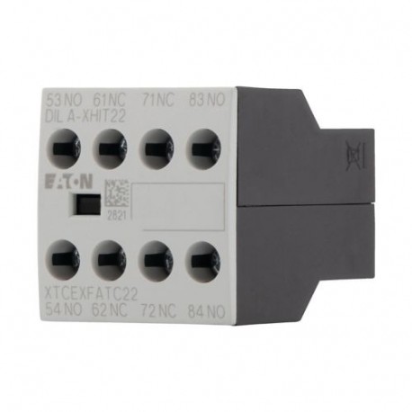 Eaton-moeller DILA-XHIT22 Y7-101044 EATON ELECTRIC Auxiliary contact module, raised, 2N/O+2N/C, surface mounting, s..