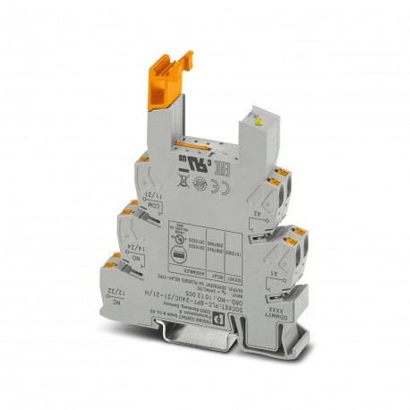 PHOENIX CONTACT PLC-BPT- 24UC/21-21/H PLC-BPT- 24UC/21-21/H 1012005 PHOENIX CONTACT Relay base
