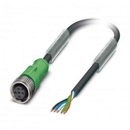 Phoenix contact SAC-5P-10,0-PUR/M12FS BK Sensor/actuator cable