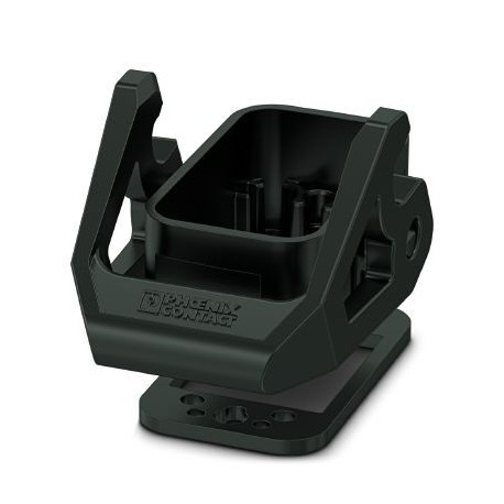 PHOENIX CONTACT HC-COM-BWS-PL-BK HC-COM-BWS-PL-BK 1012538 PHOENIX CONTACT Panel mounting base COM, with single locking latch, material: PA, h..