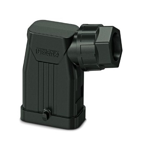 Phoenix contact HC-COM-HHFS-1SGM25-PL-BK Sleeve housing COM, for single locking latch, material: PA,..