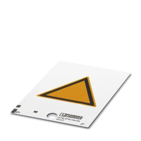 Phoenix contact US-PML-W100 (100X100) Warning label