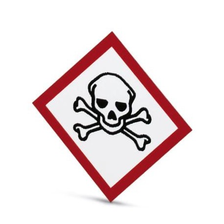 Phoenix contact PML-GHS106 (25X25) Hazardous substances label