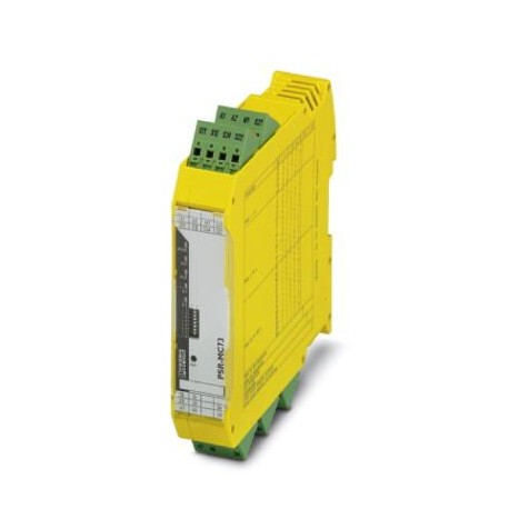 Phoenix contact PSR-MC73-5NO-1DO-24DC-SP Safety relay for emergency stop, safety doors, light grid u..