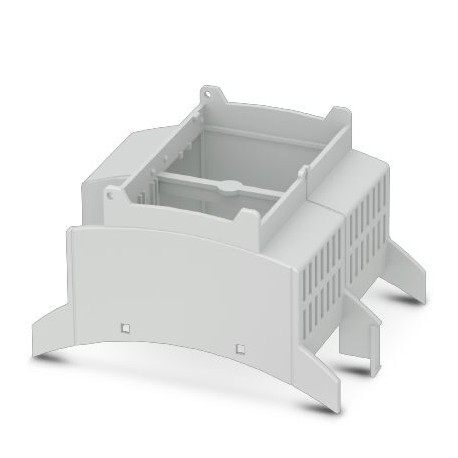 Phoenix contact BC 71,6 OT 2101 KMGY DIN rail housing for use in distribution boards in accordance w..