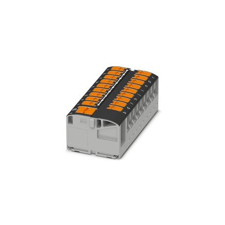 PHOENIX CONTACT PTVFIX 6/18X2,5 BK PTVFIX 6/18X2,5 BK 1019651 PHOENIX CONTACT Distribution block, nominal voltage: 450 V, nominal current: 24 A..