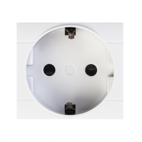 Scame 101.6407.G SOCKET 2P+E 16A 250V AC SHUTTERED
