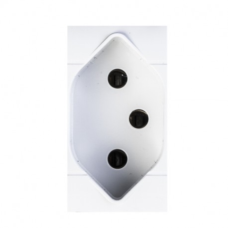 Scame 101.6417.G SOCKET 2P+E 10A 250V AC
