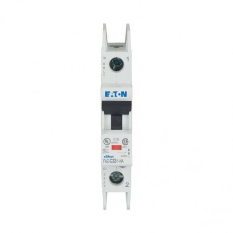 Eaton-moeller FAZ-C32/1-NA Y7-102094 EATON ELECTRIC Over current switch, 32A, 1p, C-Char, AC