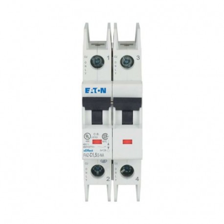 Eaton-moeller FAZ-C1,5/2-NA Y7-102159 EATON ELECTRIC Miniature circuit breaker (MCB), 1, 5A, 2p, C-Char, AC