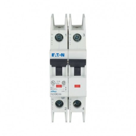 Eaton-moeller FAZ-C4/2-NA Y7-102162 EATON ELECTRIC Over current switch, 4A, 2p, C-Char, AC