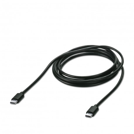 PHOENIX CONTACT CAB-USB C/ USB C/1,8M CAB-USB C/ USB C/1,8M 1021809 PHOENIX CONTACT Connecting cable, for connecting the controller to a PC from U..