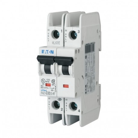 Eaton-moeller FAZ-D6/2-RT Y7-102224 EATON ELECTRIC Miniature circuit breaker (MCB), 6A, 2p, D-Char, AC