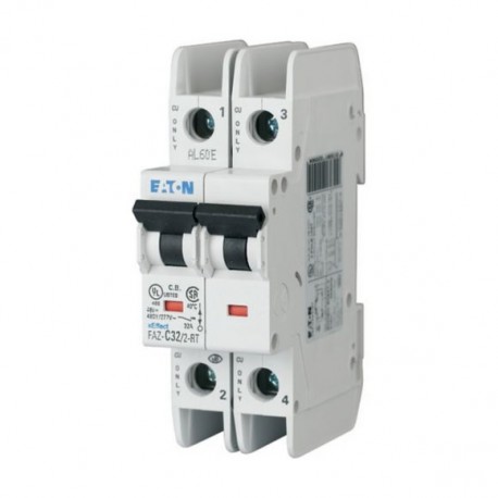 EATON - MOELLER FAZ-D25/2-RT FAZ-D25/2-RT 102232 Y7-102232 EATON ELECTRIC Miniature circuit breaker (MCB), 25A, 2p, D-Char, AC