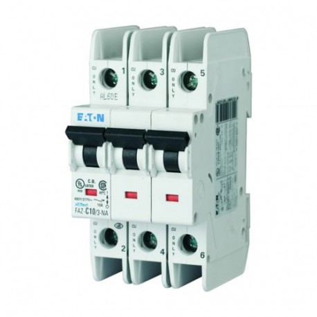 Eaton-moeller FAZ-C13/3-NA Y7-102248 EATON ELECTRIC Miniature circuit breaker (MCB), 13A, 3p, C-Char, AC