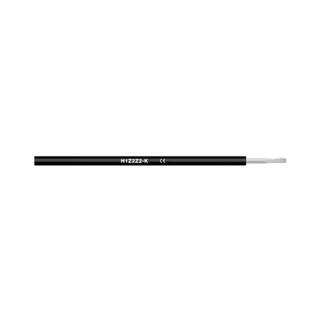 Lapp 1023553 1X6 WH/BK LAPP Cross-linked solar cables type H1Z2Z2-K certified according to EN 50618
