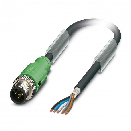 Phoenix contact SAC-5P-MS/ 2,0-PUR SH SCO BK Sensor/actuator cable