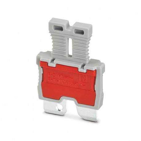 Phoenix contact P-DI HV Pin interrupt, length: 22.4 mm, width: 6.3 mm, height: 31 mm, color: gray