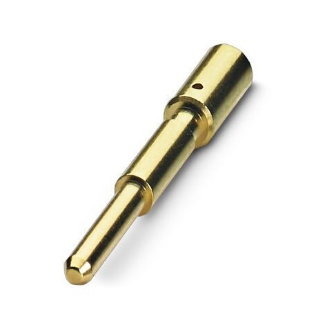 Phoenix contact CC1,5-TS-2,10M AU Crimp contact,  contact diameter: 1.5 mm,  turned,  Pin,  contact ..