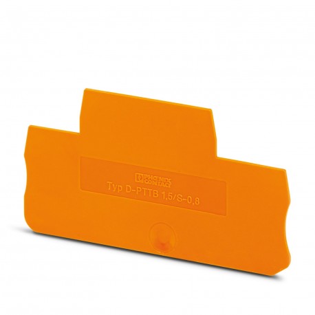 Phoenix contact D-PTTB 1,5/S-0,8 OG End cover