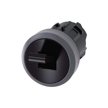 Siemens 3SU1030-3AB66-0AA0 Twin pushbutton, 22 mm, round, plastic with metal front ring, white, white, pushb..