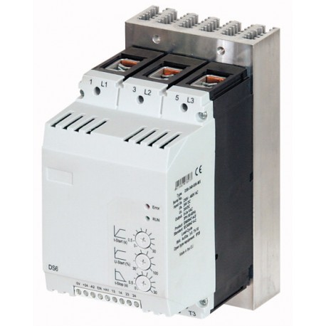 EATON - MOELLER DS6-340-37K-MX DS6-340-37K-MX 103088 EATON ELECTRIC Soft starter, 68 A, 230 480 V AC, Us 24 V DC
