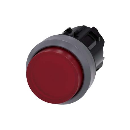 SIEMENS 3SU1031-0AD20-0AA0 3SU1031-0AD20-0AA0 SIEMENS Indicator light in illuminated pushbutton design, 22 mm, round, plastic with meta..