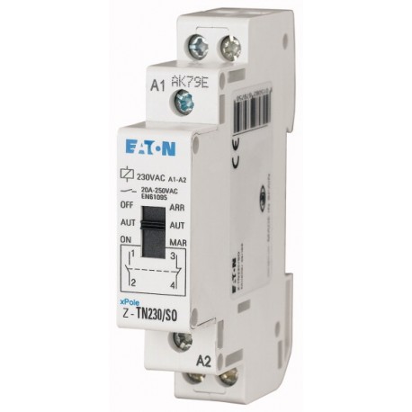 Eaton-moeller Z-TN230/2S2O Y7-103168 EATON ELECTRIC Pre-selection relay, 230V 50Hz, 2N/C+2N/O