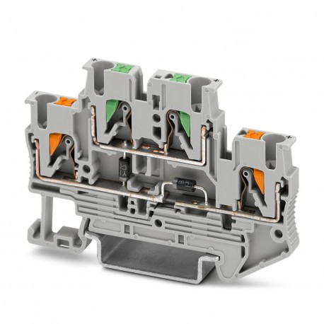 Phoenix contact 1032734 PTTB 2,5-2DIO/O-UL/UR-UL/U-OG/O-GN 1032734 PHOENIX CONTACT Component terminal block