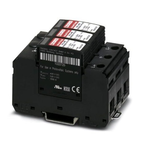 PHOENIX CONTACT VAL-MS 1500DC-PV/2+V VAL-MS 1500DC-PV/2+V 1033708 PHOENIX CONTACT Type 2 surge arrester