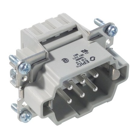 Lapp 10400000 H-BE 6 SF MALE INSERT W. CLAMP SPRING LAPP H-BE 6 SF MALE INSERT W. CLAMP SPRING