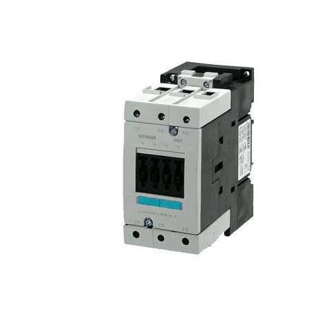 Siemens 3RT1044-1AU60 Power contactor, AC-3 65 A, 30 kW / 400 V 277 V AC, 60 Hz, 3-pole, Size S3, Screw term..