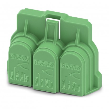 Phoenix contact EC-PC 6/ 3-ST-BUS Piece of insulation, number of poles: 3, pitch: 7.62 mm, color: gr..