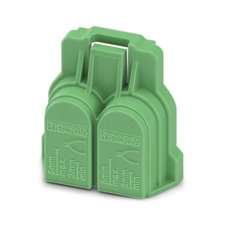 Phoenix contact EC-PC 6/ 2-ST-BUS Insulating part, number of positions: 2, pitch: 0 mm, color: green