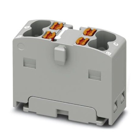 Phoenix contact PTFIX 4X1,5 GY Distribution block, bridged internally, The blocks can be bridged wit..