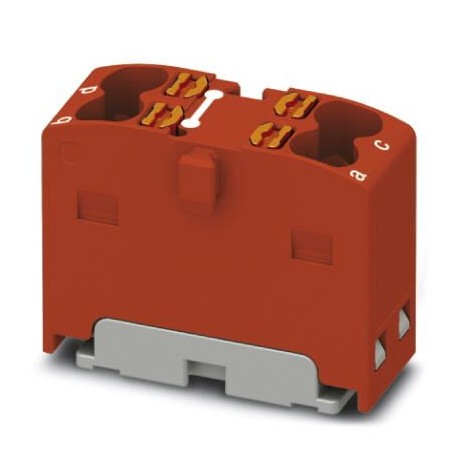 Phoenix contact PTFIX 4X1,5 RD Distribution block, bridged internally, The blocks can be bridged wit..