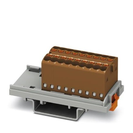 Phoenix contact PTFIX 18X1,5-NS35 BN Distribution block, bridged internally, The blocks can be bridg..
