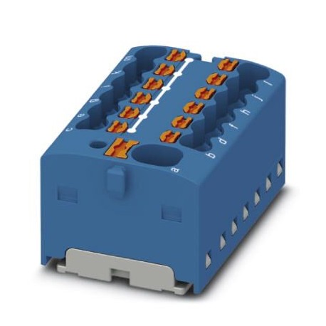 PHOENIX CONTACT PTFIX 4/12X1,5-G BU PTFIX 4/12X1,5-G BU 1046974 PHOENIX CONTACT Distribution block, nom. voltage: 450 V, nominal current: 17.5 A..
