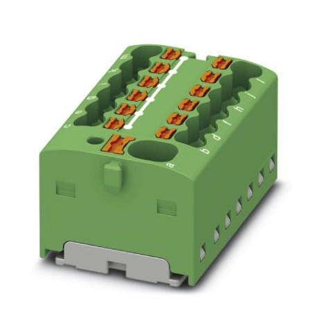 Phoenix contact PTFIX 4/12X1,5-G GN Distribution block, nom. voltage: 450 V, nominal current: 17.5 A..