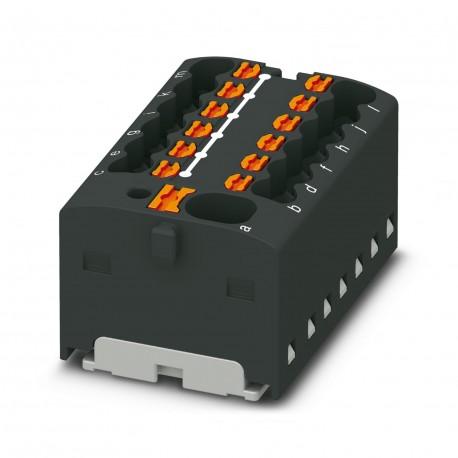 Phoenix contact PTFIX 4/12X1,5-G BK Distribution block, nom. voltage: 450 V, nominal current: 17.5 A..