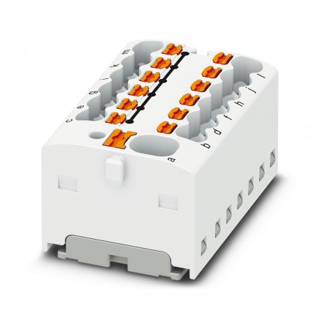 Phoenix contact PTFIX 4/12X1,5-G WH Distribution block, nom. voltage: 450 V, nominal current: 17.5 A..