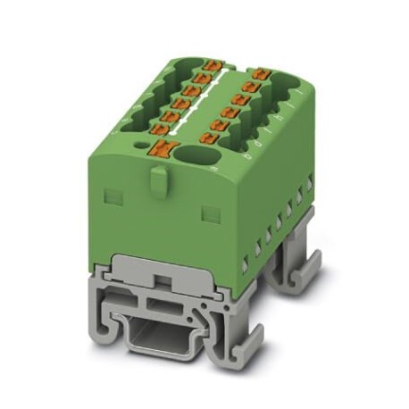 Phoenix contact PTFIX 4/12X1,5-NS15A GN Distribution block, nom. voltage: 500 V, nominal current: 17..