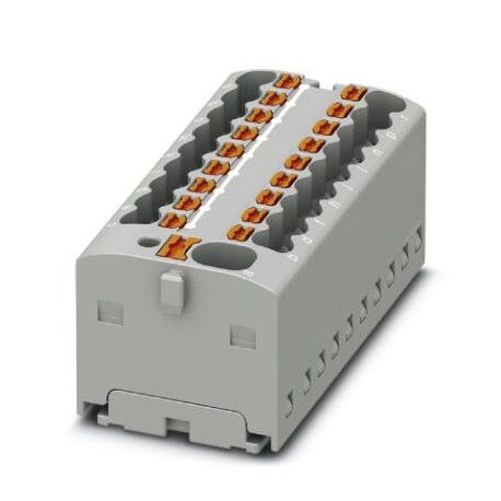 Phoenix contact PTFIX 4/18X1,5-G GY Distribution block, bridged internally, nom. voltage: 450 V, nom..