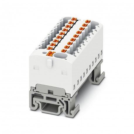 Phoenix contact PTFIX 4/18X1,5-NS15A WH Distribution block, nom. voltage: 500 V, nominal current: 17..