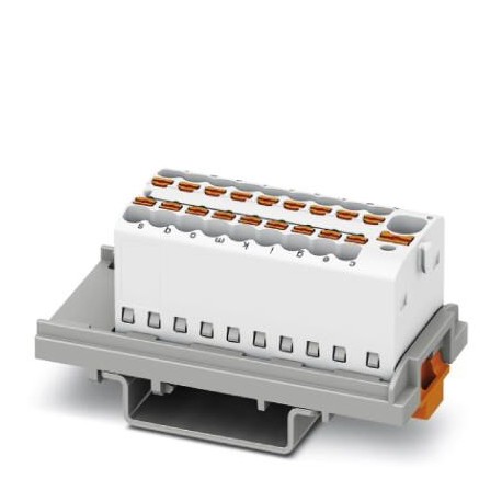 PHOENIX CONTACT PTFIX 4/18X1,5-NS35 WH PTFIX 4/18X1,5-NS35 WH 1047461 PHOENIX CONTACT Distribution block, nom. voltage: 500 V, nominal current: 17...