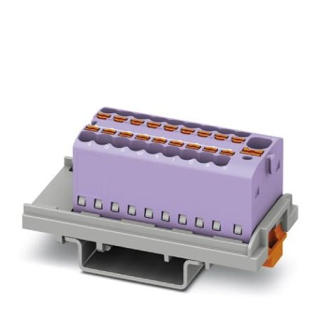 Phoenix contact PTFIX 4/18X1,5-NS35 VT Distribution block, nom. voltage: 500 V, nominal current: 17...