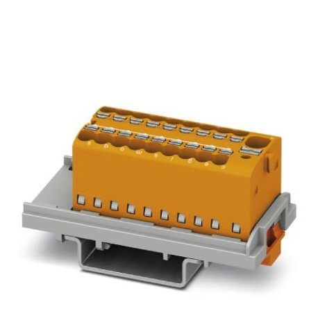 Phoenix contact PTFIX 4/18X1,5-NS35 OG Distribution block, nom. voltage: 500 V, nominal current: 17...