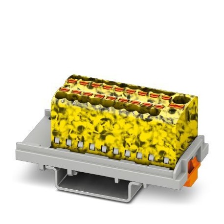 Phoenix contact PTFIX 4/18X1,5-NS35-FE Distribution block, nom. voltage: 500 V, nominal current: 17...